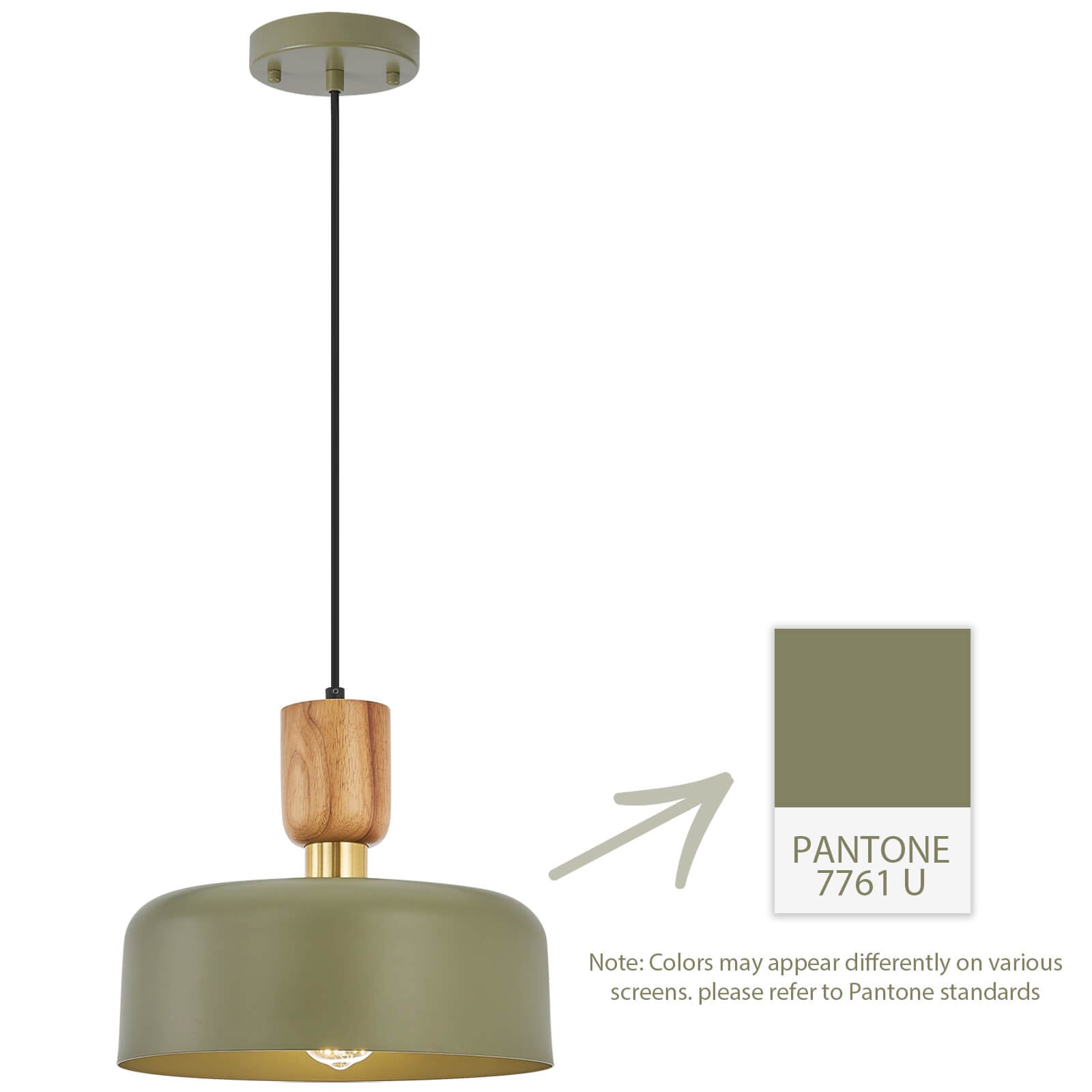 Olive Green Pendant Lights