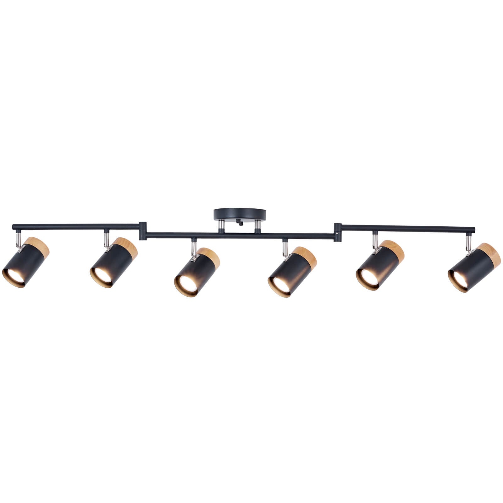 Natural Wood Track Lights