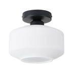 Milk White Glass Ceiling Light
