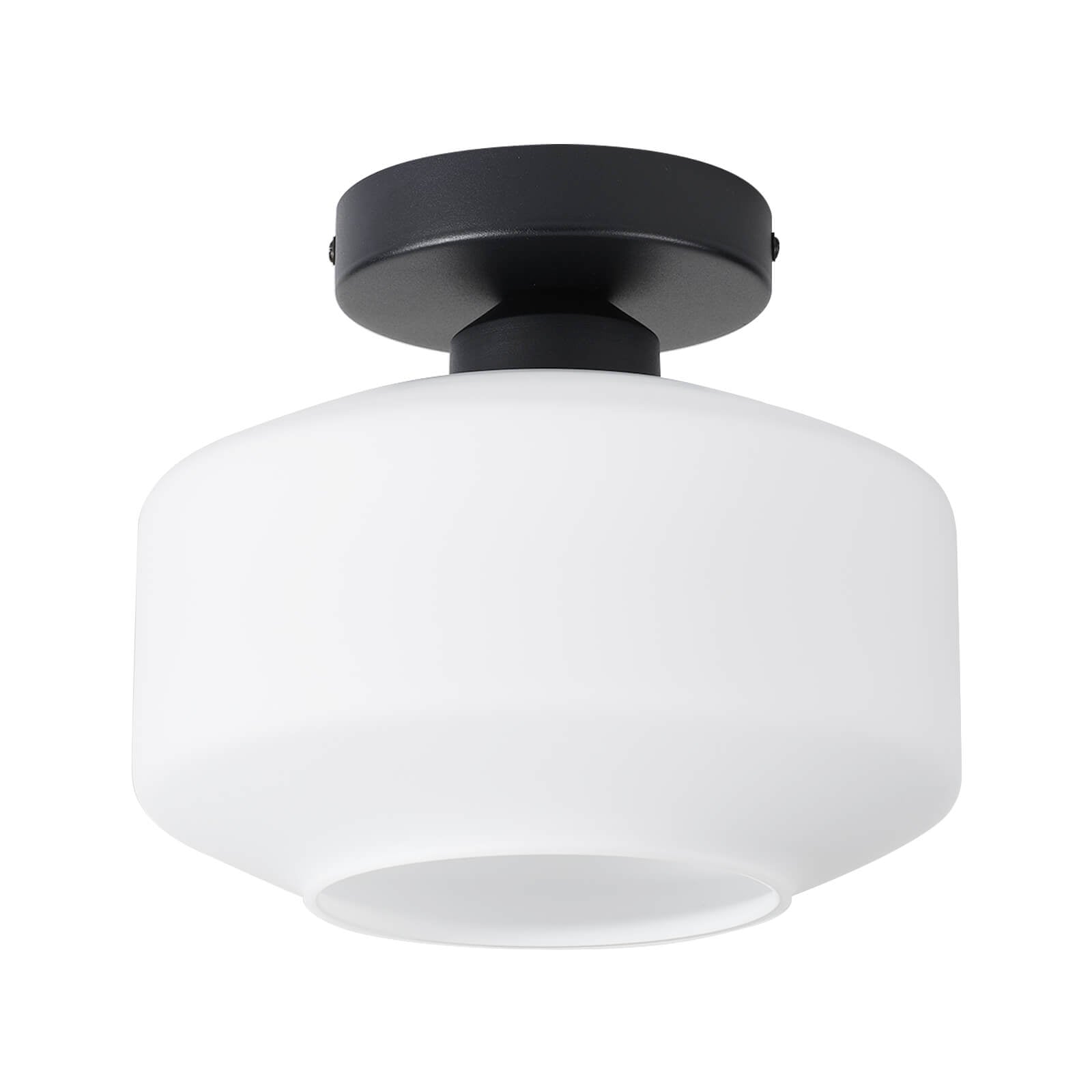 Milk White Glass Ceiling Light