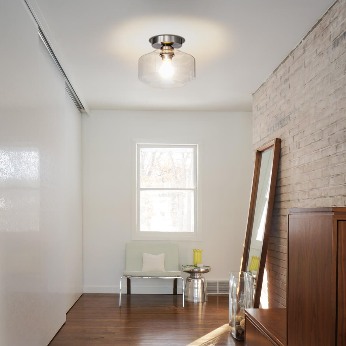 Brushed Nickel Ceiling Light Fixtures