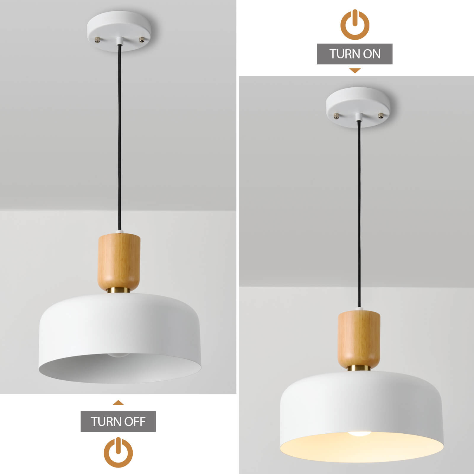 Simple Pendant Light Fixture