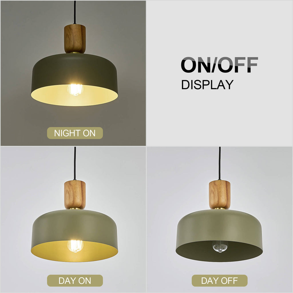 Olive Green Pendant Lights