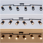 Natural Wood Track Lights