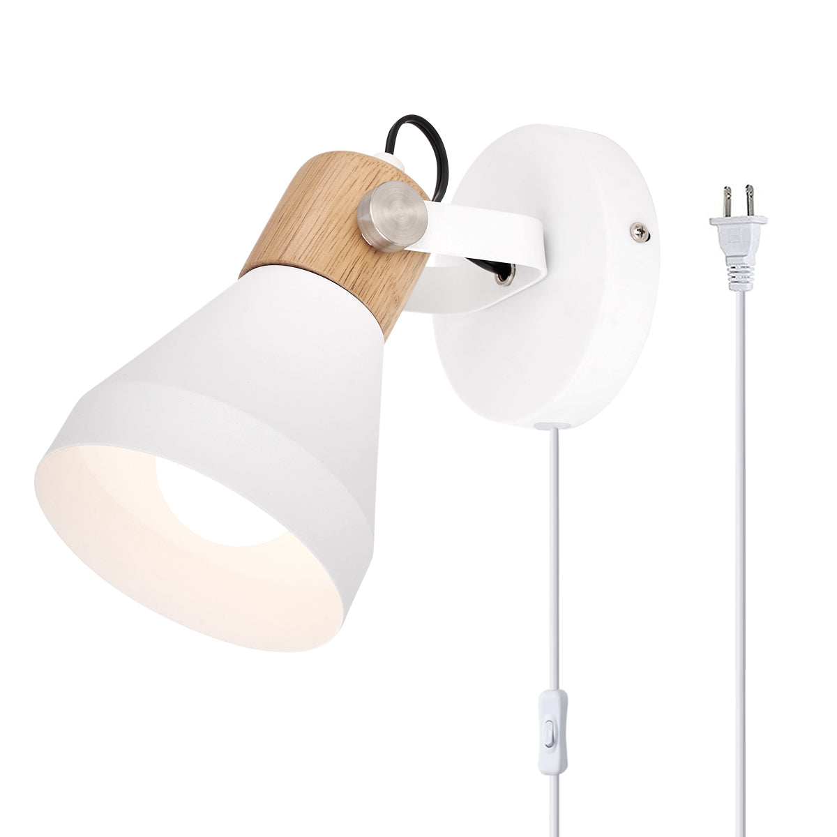 Plug-in White Lamp