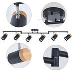 Natural Wood Track Lights
