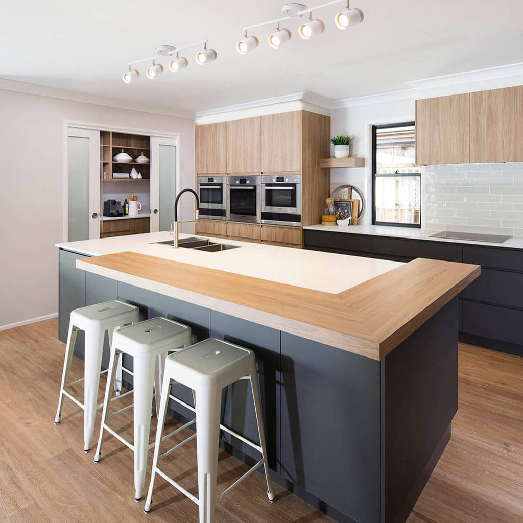 4-Light LED Track Lights