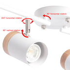 4-Light LED Track Lights