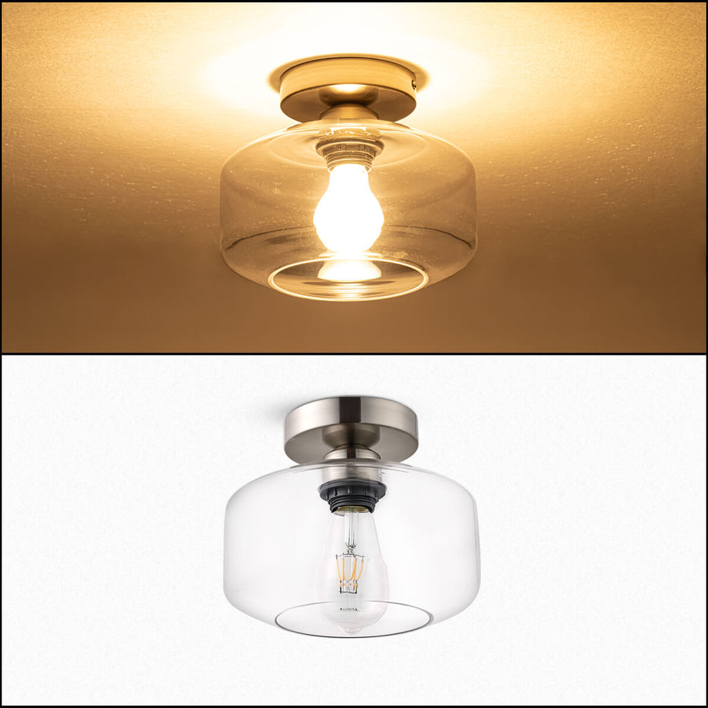 Brushed Nickel Ceiling Light Fixtures