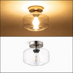 Brushed Nickel Ceiling Light Fixtures