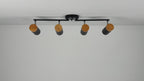 Natural Wood Track Lights